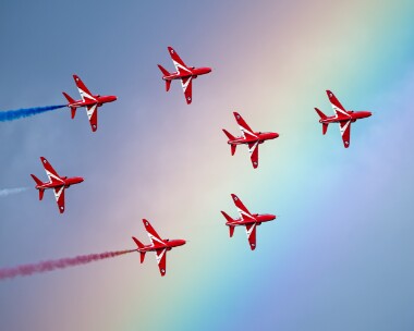 redarrows040626 Red Arrows Douglas, Isle of Man